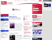 Tablet Screenshot of ailu.org.uk